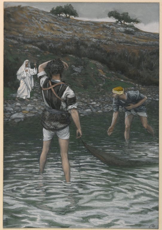 Tissot, James, The calling of Peter and Andrew.